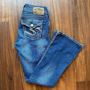 SILVER JEANS Suki Surplus Size W26/L30